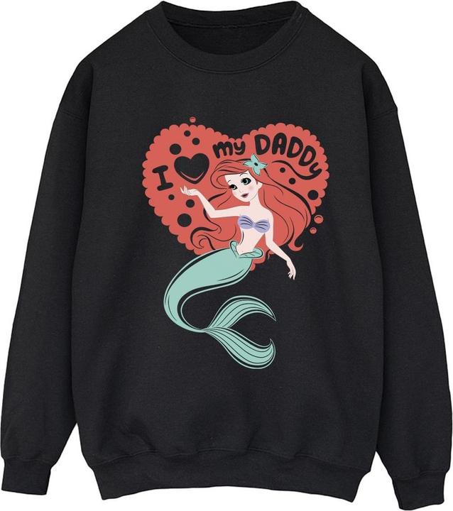 Disney The Little Mermaid Love Daddy Sweatshirt (L)