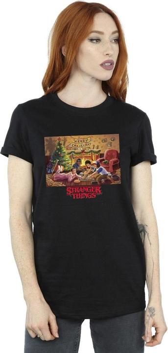Produktbild Netflix Stranger Things Christmas Gathering TShirt (M)