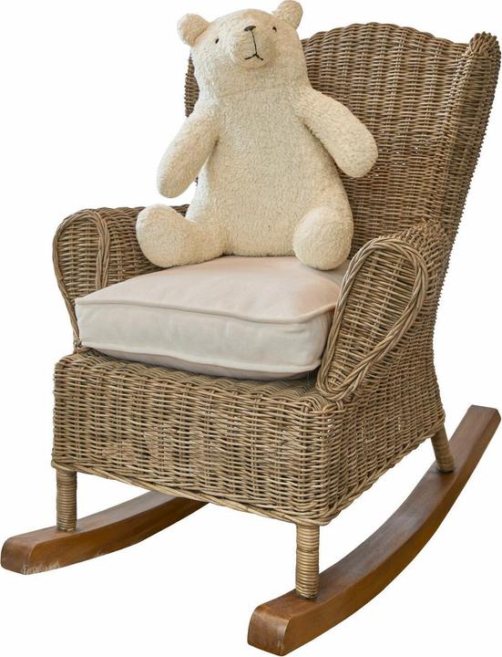 Actual product image Loberon Children's rocking chair Trésolia brown (High chair)