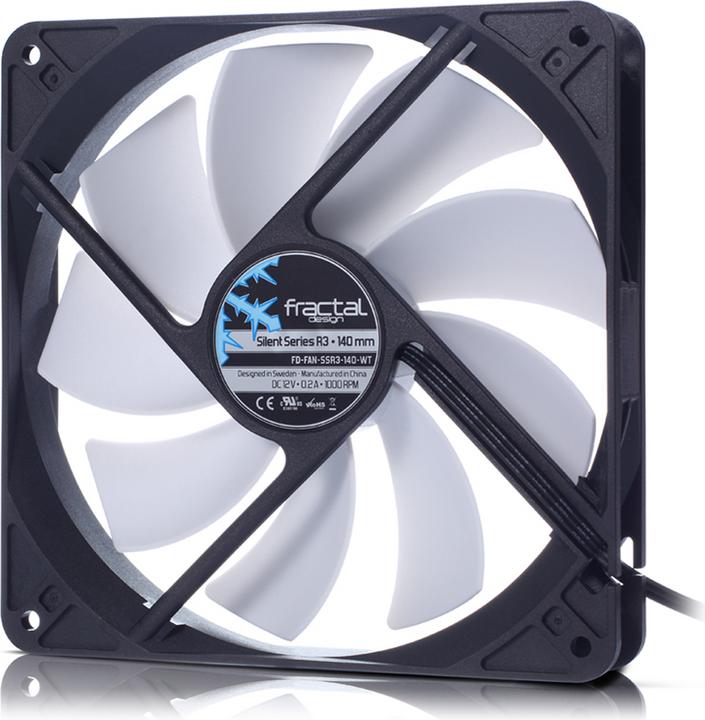 Actual product image Fractal Silent Series R3 (140 mm, 1 x)