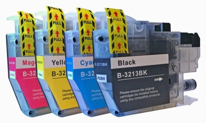 Actual product image Druckfuxx 4x XL TINTE PATRONEN kompatibel Brother MFC J491 DW MFC J497 DW DCP J5