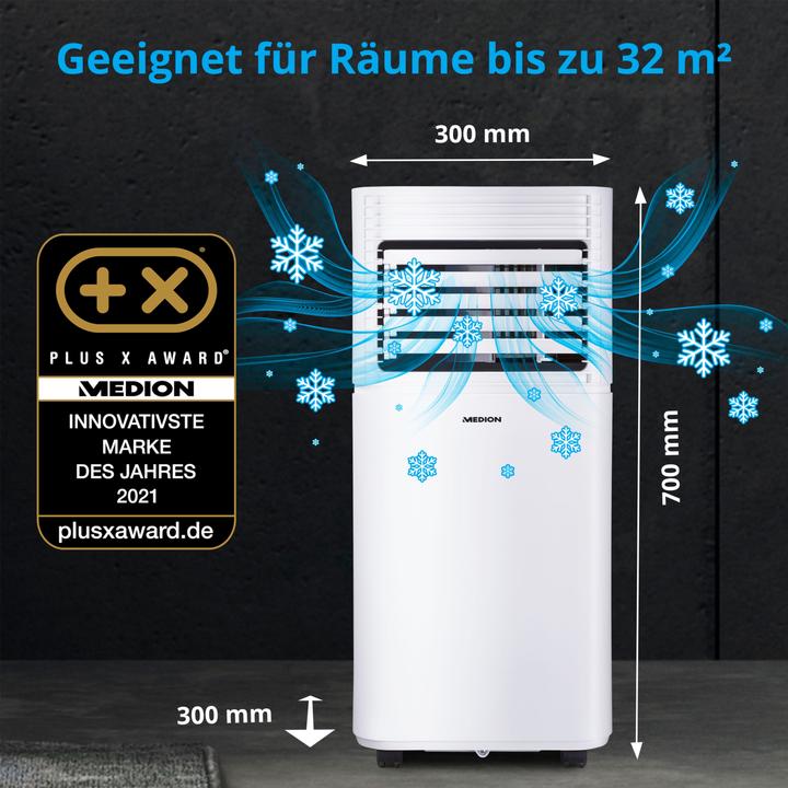 Image du produit Medion Climatiseur jusqu'à 32m² | 9000 BTU (32 m², 9000 BTU/h)