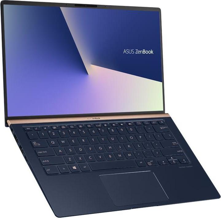 Produktbild ASUS ZenBook 14 UX433FN-A6023T i7-8565U 16GB/512GB 14" FHD MX150 Win10 (14", Intel Core i7-8565U, 16 GB, 512 GB, DE)