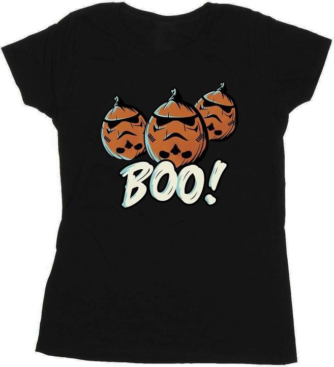 Immagine prodotto Star Wars Boo! Maglietta Stormtrooper Zucca Donna (M)