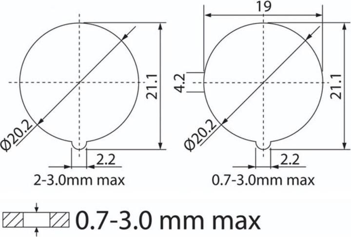 Immagine prodotto Velleman R13244br/Led