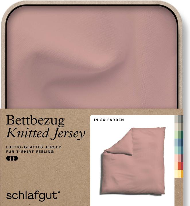 Image du produit schlafgut Knitted Jersey (Housse de couette, 200 x 200 cm)