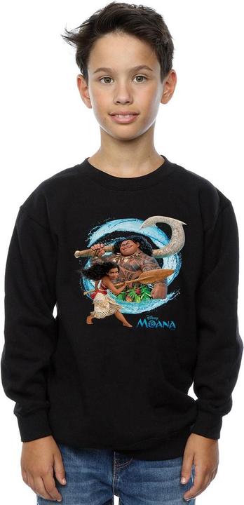 Actual product image Disney Boys Moana And Maui Wave Sweatshirt (140, 146)