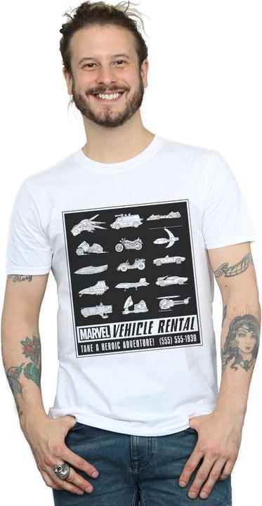 Actual product image Mens Vehicle Rentals Mono T-Shirt (XL)
