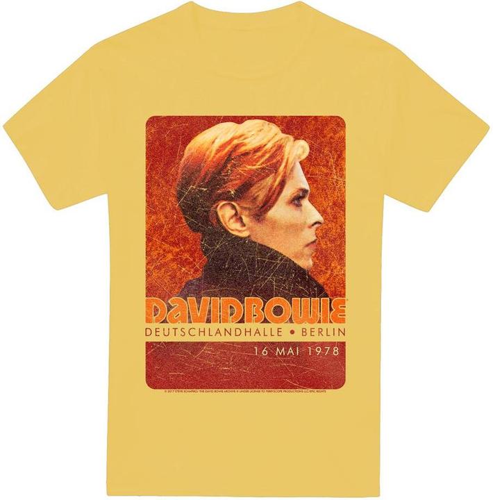 Immagine prodotto David Bowie Stage Tour Berlin '78 Maglietta Uomo (L)