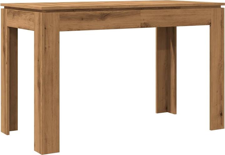 Actual product image VidaXL Esstisch Artisan-Eiche 120x60x76 cm Holzwerkstoff (120 x 60 x 76 cm)