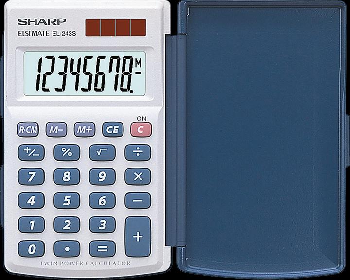 Actual product image Sharp EL-243S (Solar cells, Batteries)