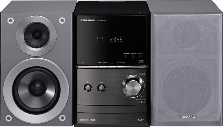 Produktbild Panasonic SC-PM602EG-S (Bluetooth, CD Player, 2x 20 W)