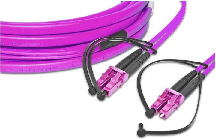 Produktbild Wirewin LWL-Patchkabel LC-LC, Multimode, OM4, 50m (CAT6, 50 m)