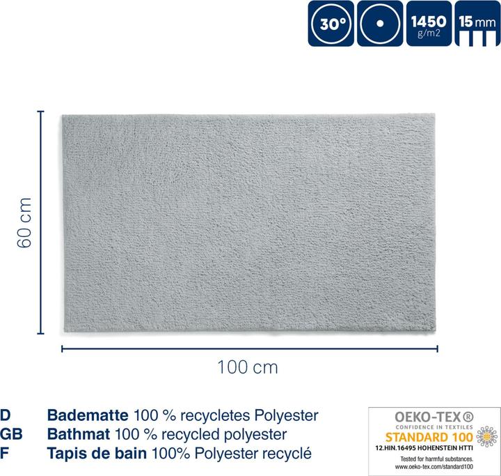 Immagine prodotto Kela Tappeto da bagno Maja benzina (100 x 60 cm)