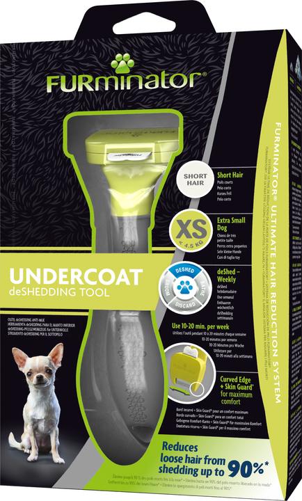 Actual product image FURminator Dog Short Hair Xs - (640.7010) (Dog)
