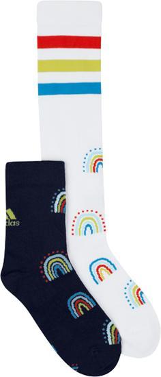 Actual product image adidas Rainbow 2PP socks HN5735 (31 - 33)