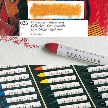 Image du produit Sennelier Oelpastell Taille standard Ocre Jaune 26 (Ocre jaune, 1 x)