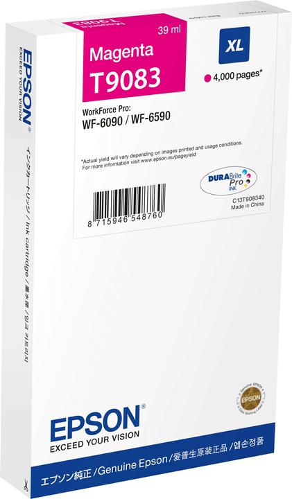 Epson Magenta inkt 39.0ml WF Pro 6xxx, "XL" (M)