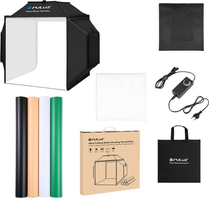 Actual product image Puluz Folding Studio Shooting Tent Soft Box (Recording box)