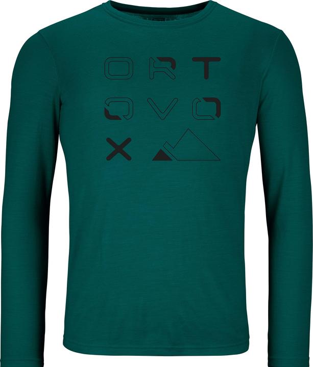 Ortovox 185 Merino Brand Outline L/S