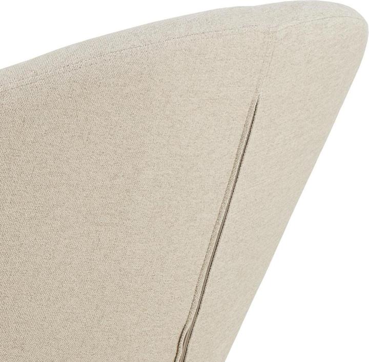 Immagine prodotto AC Design Sedia da salotto centrale Tessuto Apia beige 453