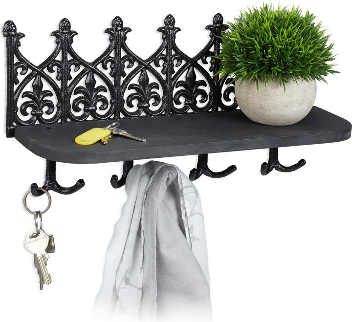 Image du produit Relaxdays Tableau à clés (39.5 x 12 x 19.5 cm)