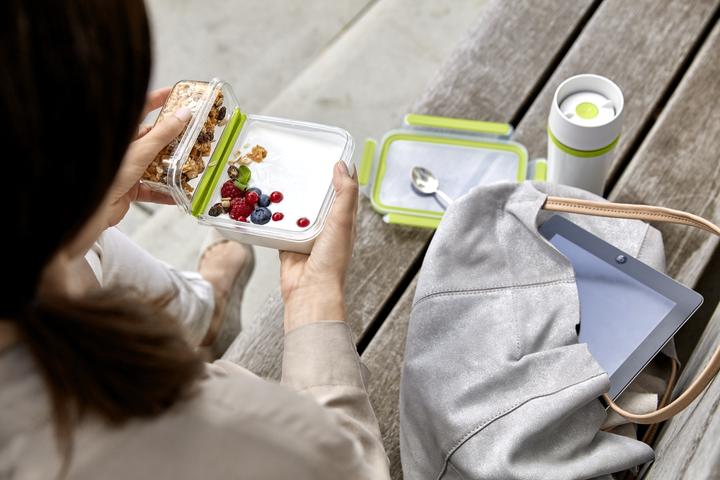 Image du produit Tefal K31005 lunch box Boîte à lunch 1 L Vert, Transparent