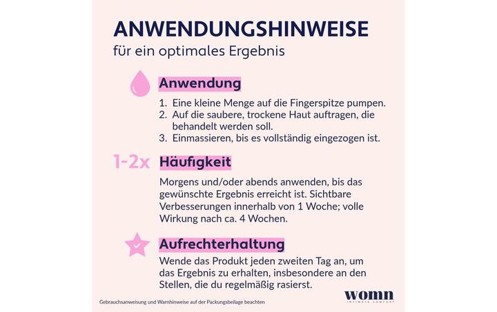 Energie-Label womn Serum gegen eingewachsene Haare 50 ml (50 ml, 1 x, 95 g)