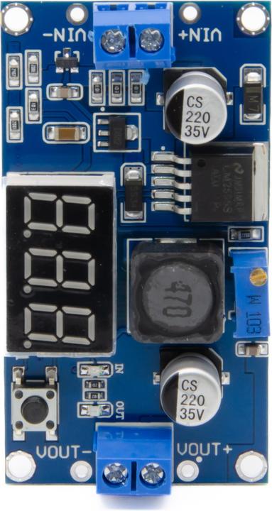 Immagine prodotto Purecrea Modulo convertitore DC-DC Step-Down LM2596 con display