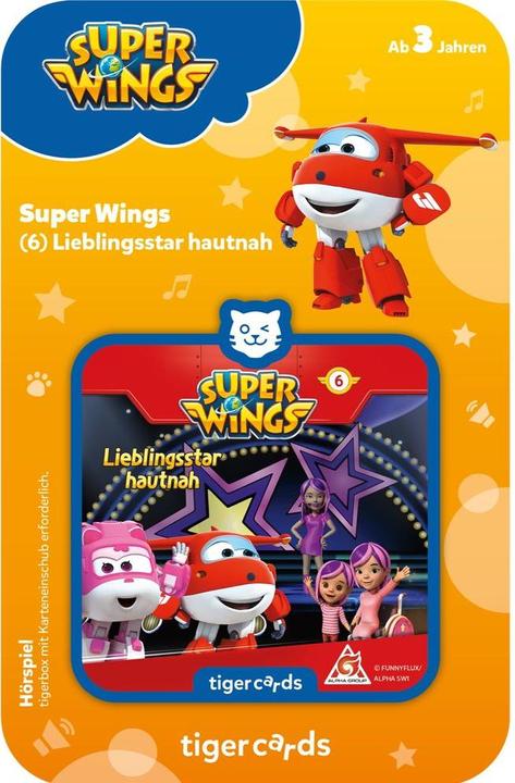 Tigermedia tigercard - Super Wings - (6) Lieblingsstar hautnah