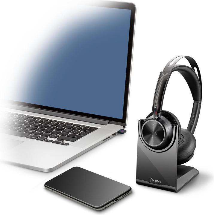 Actual product image HP Voyager Focus 2 MS (Wireless, USB-C)