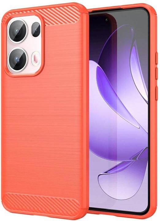 Produktbild Cover-Discount OPPO Reno13 Pro 5G - Metall Carbon Look Hülle (Oppo Reno 5G)