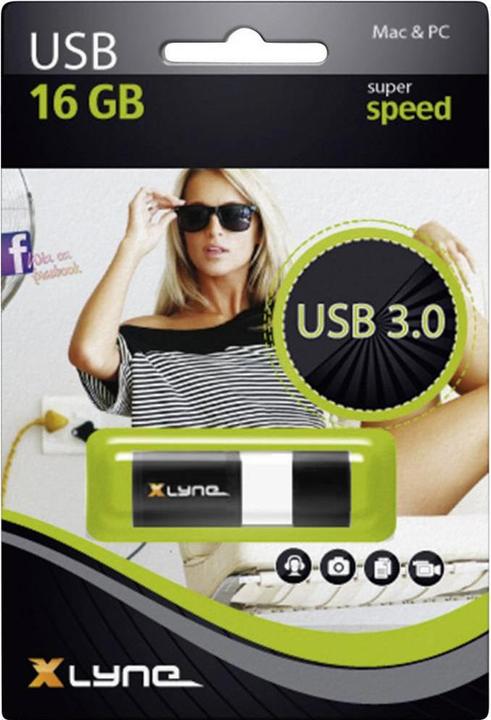 Actual product image Xlyne Highspeed Wave (16 GB, USB 3.2)