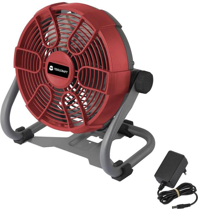Actual product image Toolcraft Battery-powered fan