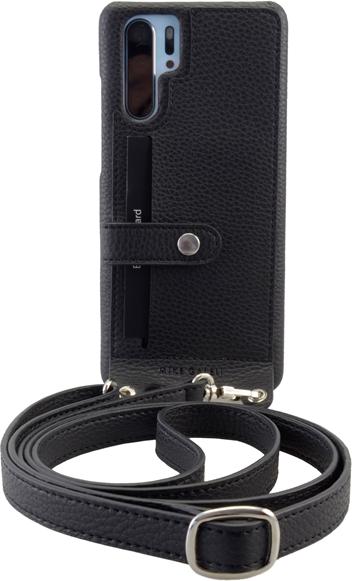 Actual product image Mike Galeli Back cover Lenny with strap black (Huawei P30 Pro)