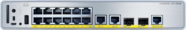 Image du produit Cisco Catalyst 9200CX - Network Essentials - commutateur - compact - L3 - Géré - 12 x 1000Base-T + 3 x (15 Ports)