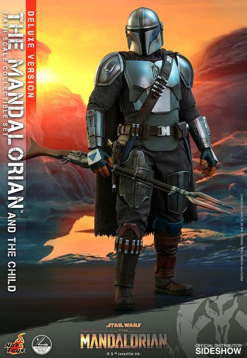 Produktbild Hot Toys Star Wars – The Mandalorian “The Mandalorian & The Child” Deluxe 1/4 Actionfiguren