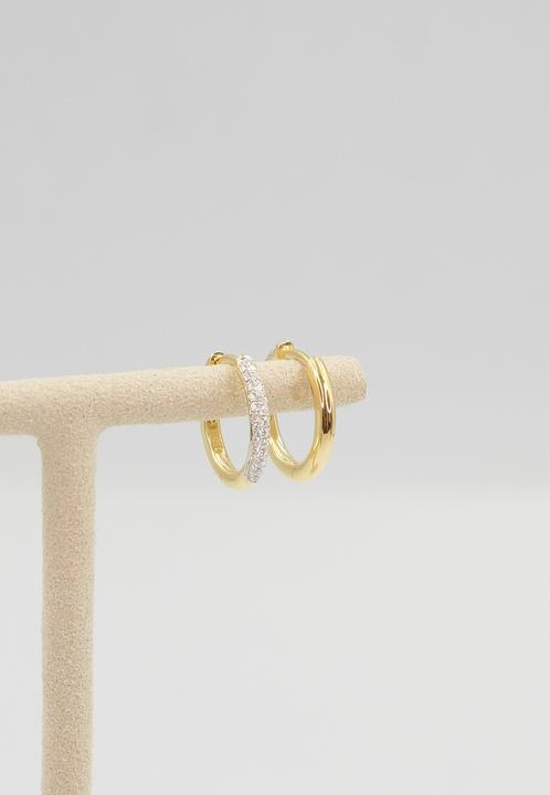 Actual product image Muau Creoles (Yellow gold (18K 750/gold))