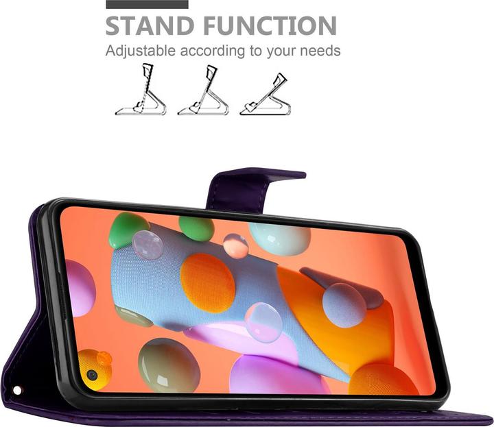 Immagine prodotto Cadorabo Copertina del libro di fiori (Samsung Galaxy A11, Samsung Galaxy M11)
