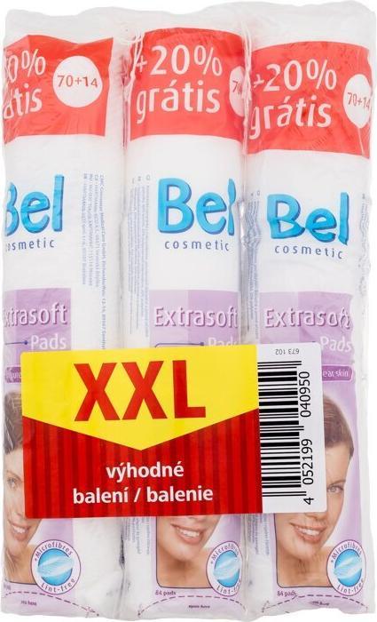 Bel Cosmetic Bel Set Of Round Makeup Remover Pads Cosmetic 3 X 84 Pieces