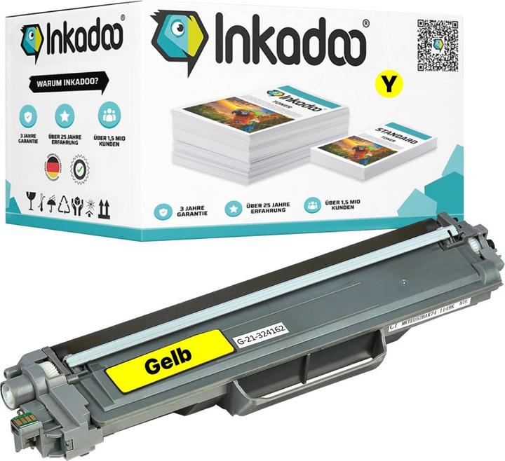 Produktbild Inkadoo Kompatibel Toner für Brother MFC-L 3770 CDW (Y)