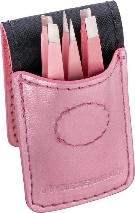 Produktbild Tweezerman Micro Mini Pinzetten Set Pink