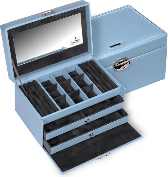 Actual product image Sacher 25.000.500944 - Jewellery box Elly coloranti light blue