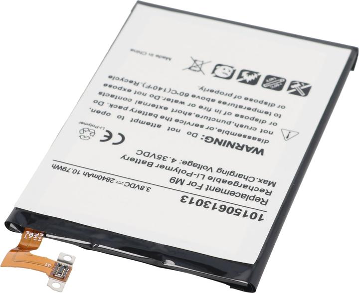 Actual product image AccuCell Akku HTC One M9 Akku 35H00236-01M, B0PGE100
