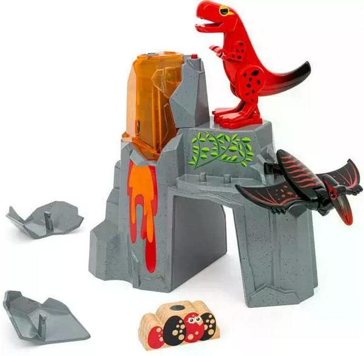 Actual product image Brio Dinosaur Erupting Volcano