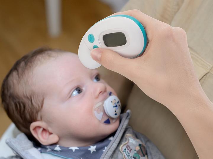 Image du produit Newgen medicals Thermomètre infrarouge 2en1 (Auriculaire, Front)