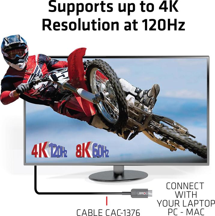 Produktbild Club 3D HDMI (Typ A) — HDMI (Typ A) (10 m, HDMI)