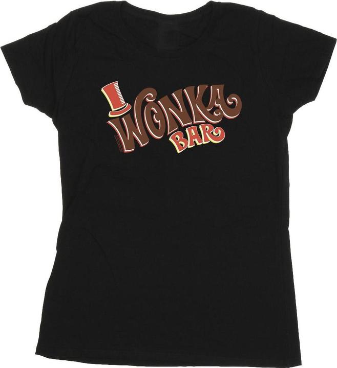 Immagine prodotto Willy Wonka & the Chocolate Factory Bar Logo Maglietta Donna (S)