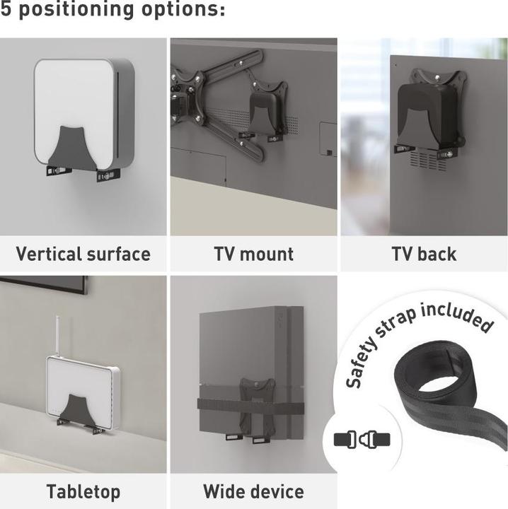 Actual product image Barkan Media Halterung (AV Support, Mounting- / Adapterplates)