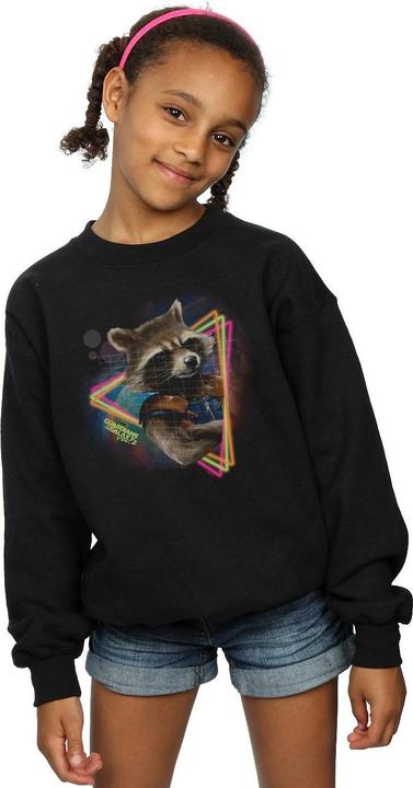 Guardians Of The Galaxy Neon Rocket Sweatshirt Mädchen
